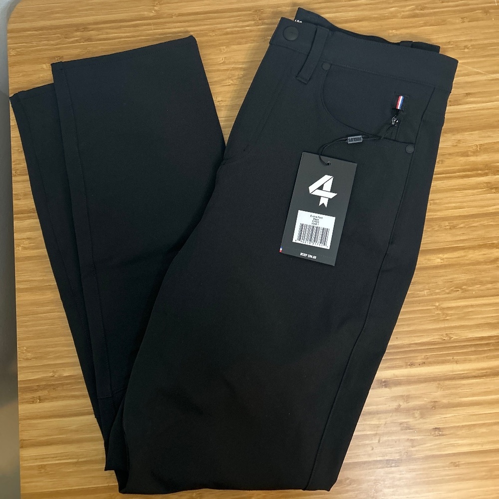 NWT FOURLAPS BLACK EVOLVE ACTIVE PANT
